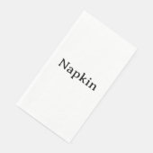 Maak Je Eigen Eenvoudig Papier Servet (Hoek)