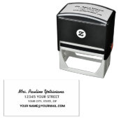 Maak je eigen Eenvoudig retouradres Zelfinktende Stempel (In situ)