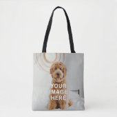 Maak Je Eigen Eenvoudige 2-Image Tote Bag (Voorkant)
