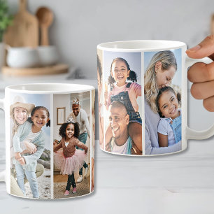Maak je eigen eenvoudige 5 foto koffiemok