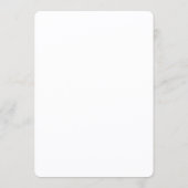 Maak je eigen eenvoudige 5" x 7" afgeronde platte  menu (Achterkant)