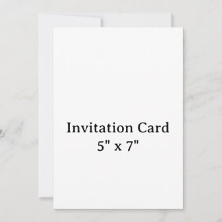 maak je eigen eenvoudige 5" x 7" uitnodigingskaart kaart