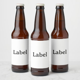 Maak Je Eigen Eenvoudige Aangepaste 10x8,9 cm Bier Etiket