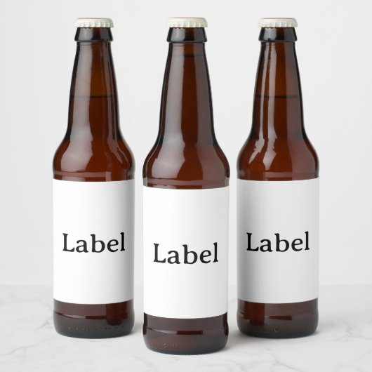 Maak Je Eigen Eenvoudige Aangepaste 10x8,9 cm Bier Etiket (Flessen)