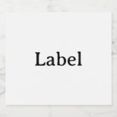 Maak Je Eigen Eenvoudige Aangepaste 10x8,9 cm Bier Etiket (Enkel label)