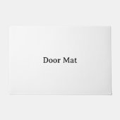 Maak je eigen eenvoudige aangepaste 24" x 36" deurmat (Voorkant)