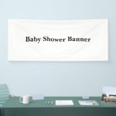 Maak Je Eigen Eenvoudige Aangepaste 2.5' x 6 Baby  Spandoek (Beurs)