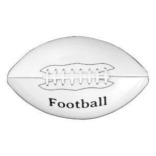 Maak Je Eigen Eenvoudige Aangepaste 2 Paneel Zonde American Football