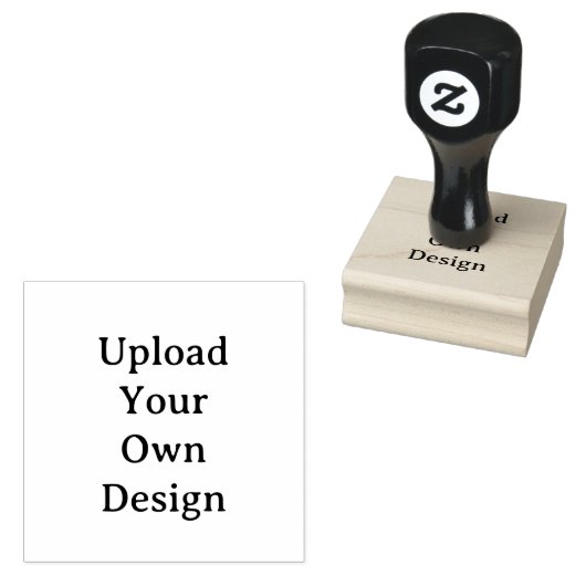 Maak Je Eigen Eenvoudige Aangepaste 2" x 2" Rubberstempel (Gestempeld)