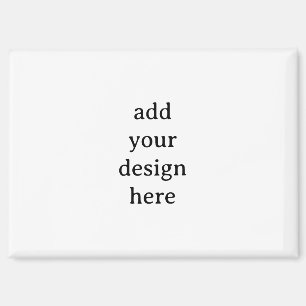 Maak je eigen eenvoudige aangepaste 3,5"x2,5" rech magneet