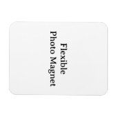 Maak Je Eigen Eenvoudige Aangepaste 3"x4" Flexibel Magneet (Horizontaal)