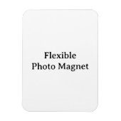 Maak Je Eigen Eenvoudige Aangepaste 3"x4" Flexibel Magneet (Verticaal)