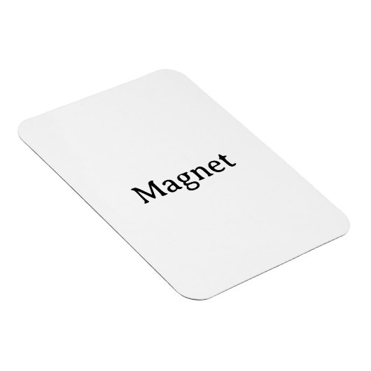 Maak Je Eigen Eenvoudige Aangepaste 3"x4" Flexibel Magneet (Rechterzijde)