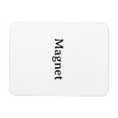 Maak Je Eigen Eenvoudige Aangepaste 3"x4" Flexibel Magneet (Horizontaal)