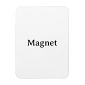 Maak Je Eigen Eenvoudige Aangepaste 3"x4" Flexibel Magneet (Verticaal)