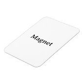 Maak Je Eigen Eenvoudige Aangepaste 3"x4" Flexibel Magneet (Linkerzijde)