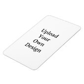 Maak Je Eigen Eenvoudige Aangepaste 4"x6" Flexibel Magneet (Linkerzijde)