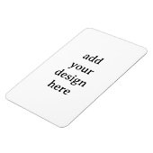 Maak Je Eigen Eenvoudige Aangepaste 4"x6" Flexibel Magneet (Linkerzijde)