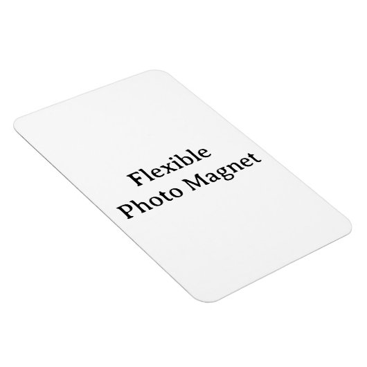 Maak Je Eigen Eenvoudige Aangepaste 4"x6" Flexibel Magneet (Rechterzijde)