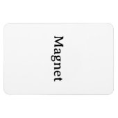Maak Je Eigen Eenvoudige Aangepaste 4"x6" Flexibel Magneet (Horizontaal)