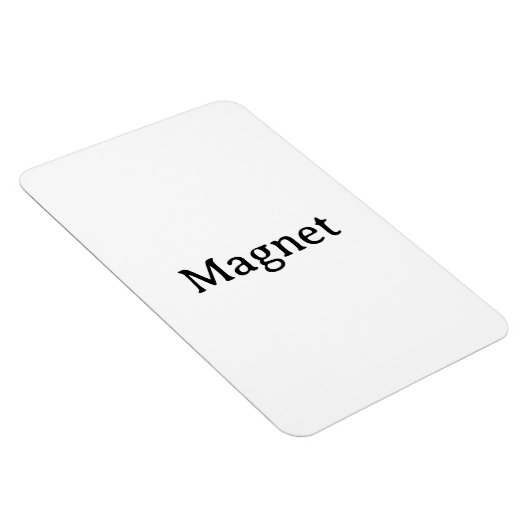 Maak Je Eigen Eenvoudige Aangepaste 4"x6" Flexibel Magneet (Rechterzijde)