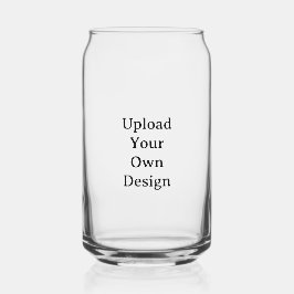 Maak je eigen eenvoudige aangepaste 5.25" x 3" blikvorm glas