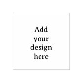 Maak Je Eigen Eenvoudige Aangepaste 5 x 5 cm Rubberstempel (Afrduk)