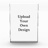 Maak je eigen eenvoudige aangepaste 5" x 7" vertic fotoblokken (Voorkant)