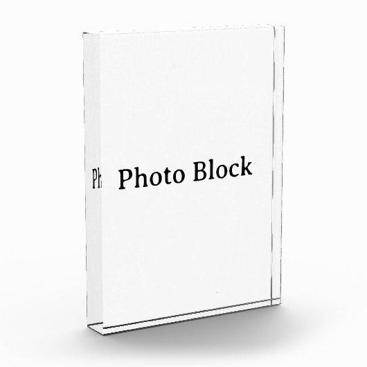 Maak je eigen eenvoudige aangepaste 5" x 7" vertic fotoblokken (Links)