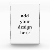 Maak je eigen eenvoudige aangepaste 5" x 7" vertic fotoblokken (Voorkant)