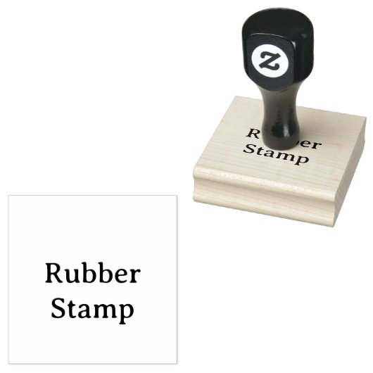 Maak Je Eigen Eenvoudige Aangepaste 6,4 cm x 6,4 c Rubberstempel (Gestempeld)