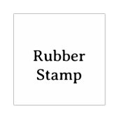 Maak Je Eigen Eenvoudige Aangepaste 6,4 cm x 6,4 c Rubberstempel (Afrduk)