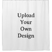 Maak je eigen eenvoudige aangepaste 71" x 71" douchegordijn (Voorkant)