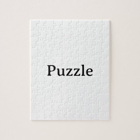 Maak je eigen eenvoudige aangepaste 8" x 10", 110 legpuzzel (Verticaal)