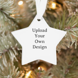 Maak Je Eigen Eenvoudige Aangepaste Acryl Ster Ornament