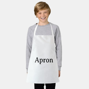 Maak Je Eigen Eenvoudige Aangepaste All-Over Print Schort