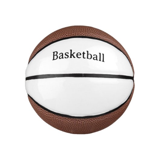 Maak Je Eigen Eenvoudige Aangepaste Basketbal (Voorkant)