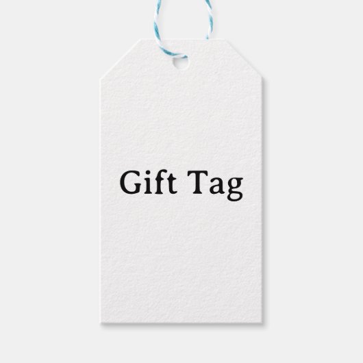 Maak Je Eigen Eenvoudige Aangepaste Cadeaulabel (Voorkant)