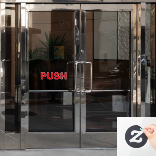 Maak Je Eigen Eenvoudige Aangepaste Druk Venster C Raamsticker (Kantoordeur)