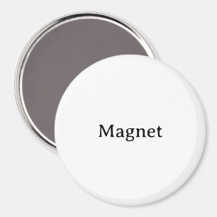 Maak Je Eigen Eenvoudige Aangepaste Grote Cirkel v Magneet