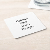 Maak je eigen eenvoudige aangepaste kartonnen onderzetters (Schuin)