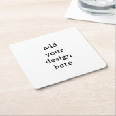 Maak je eigen eenvoudige aangepaste kartonnen onderzetters (Schuin)