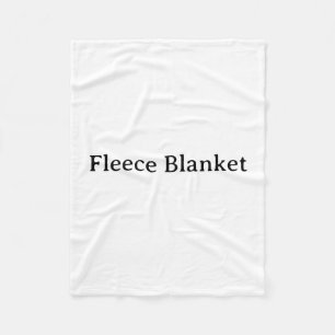 Maak Je Eigen Eenvoudige Aangepaste Kleine 76 x 10 Fleece Deken