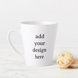Maak Je Eigen Eenvoudige Aangepaste Kleine Latte M Mok