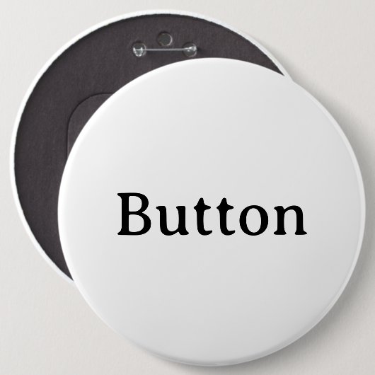 Maak Je Eigen Eenvoudige Aangepaste Kolossale 6" R Ronde Button 6,0 Cm (Voorkant /achterkant)