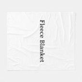 Maak Je Eigen Eenvoudige Aangepaste Medium 127cm x Fleece Deken (Voorkant (Horizontaal))