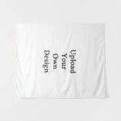 Maak Je Eigen Eenvoudige Aangepaste Medium 127cm x Wandkleed (Voorkant (horizontaal))