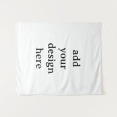 Maak Je Eigen Eenvoudige Aangepaste Medium 127cm x Wandkleed (Voorkant (horizontaal))