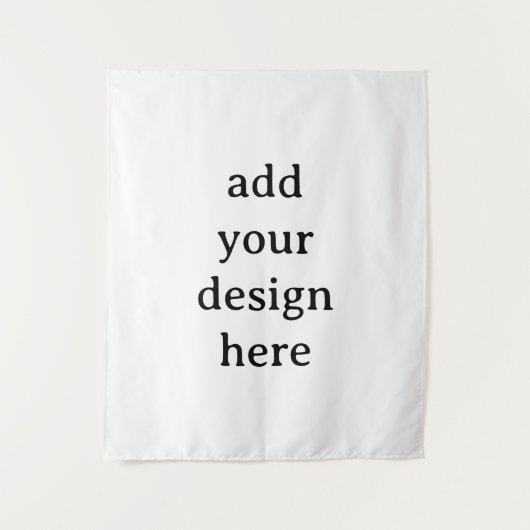 Maak Je Eigen Eenvoudige Aangepaste Medium 127cm x Wandkleed (Voorkant)
