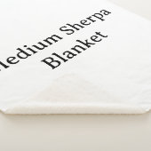 Maak Je Eigen Eenvoudige Aangepaste Medium Sherpa Deken (3/4)